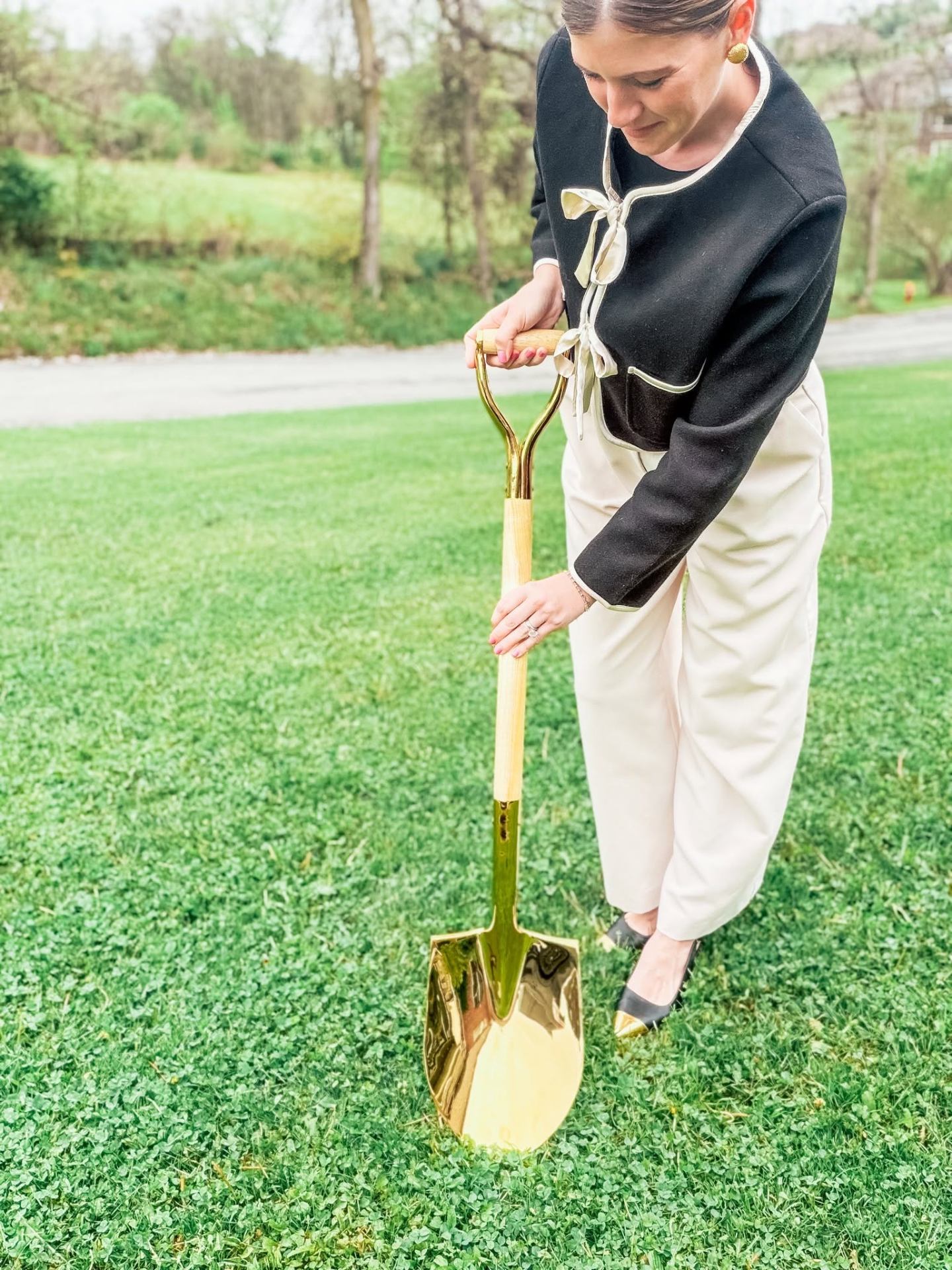Golden shovel ceremony