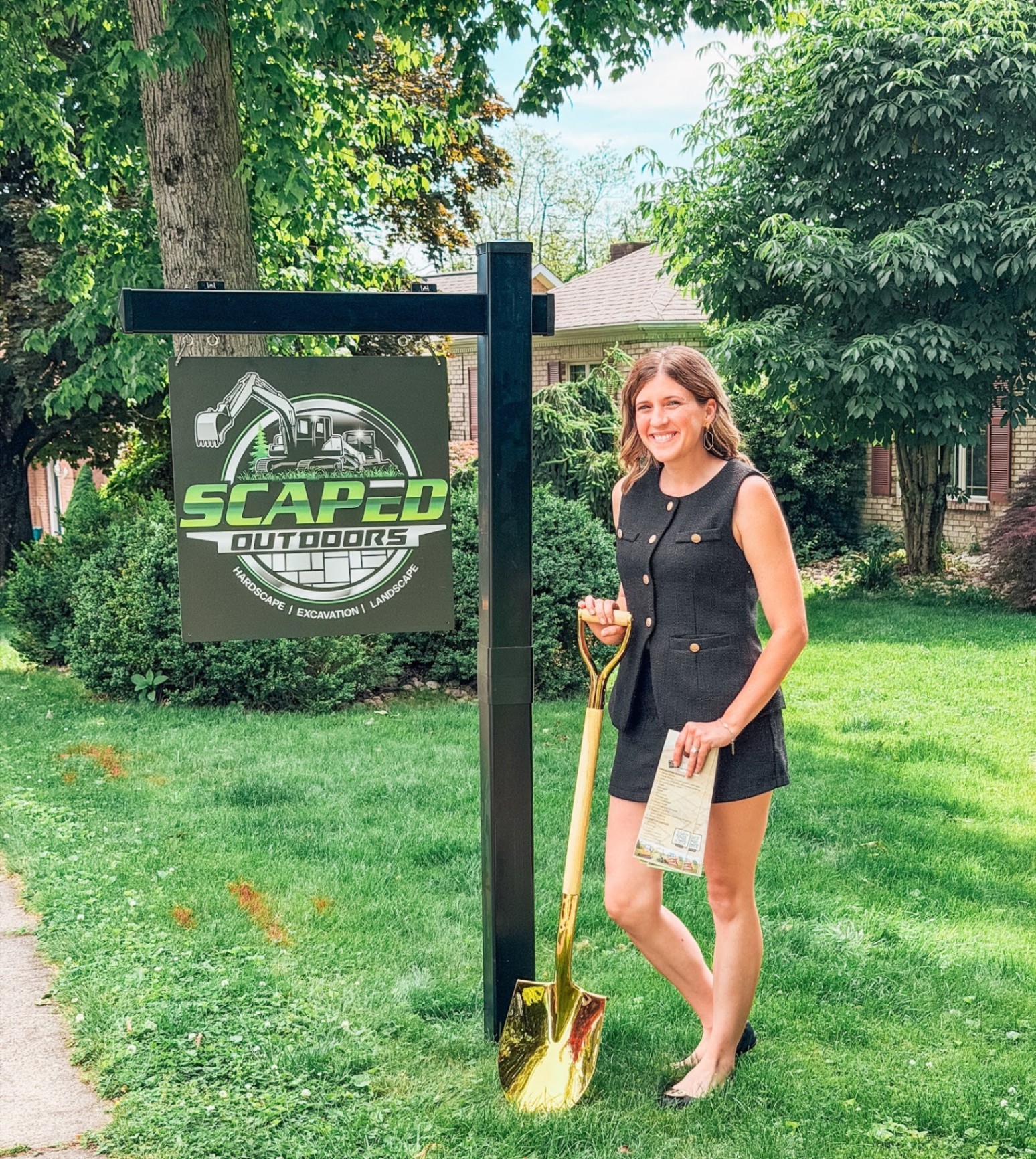 Sarah Griffith, Co-Owner & Client Experience at Scaped Outdoors